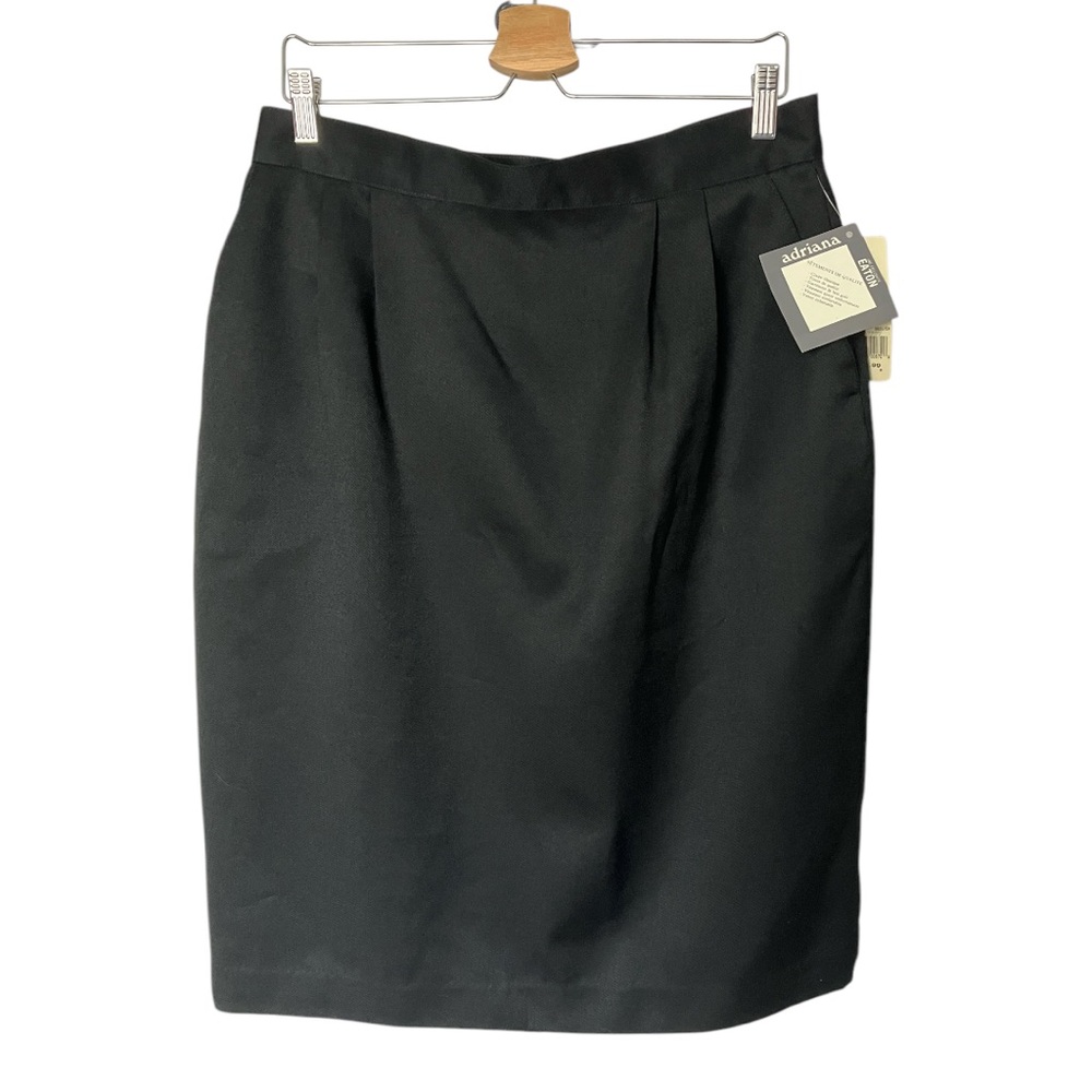 Vintage Eaton pencil skirt black women’s size 16